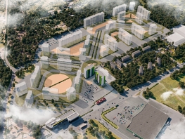 Продается 2-комнатная квартира ЖК Эко-квартал на Кедровой, д 3 сек 1, 59.2 м², 7500000 рублей