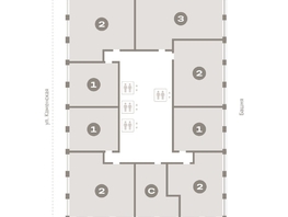 Продается 2-комнатная квартира ЖК Мылзавод, дом 9, 65.34 м², 12940000 рублей