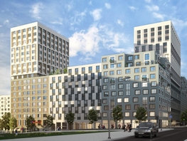 Продается 1-комнатная квартира ЖК Лебедевский квартал, дом 1, 41.3 м², 6600000 рублей