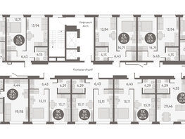Продается 1-комнатная квартира ЖК Первый на Титова, 40.94 м², 4736820 рублей