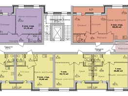 Продается 1-комнатная квартира ЖК Дивногорский, дом 24, 36.88 м², 4426800 рублей