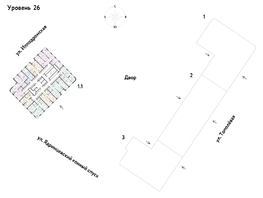 Продается 3-комнатная квартира ЖК Страна.Тополевая, корпус 1, 87.45  м², 16266667 рублей