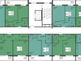 Продается 2-комнатная квартира ЖК Родина, дом 4, 39.3 м², 5482000 рублей
