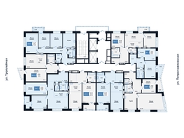 Продается 3-комнатная квартира ЖК Салют, дом 1, 54.6 м², 8700000 рублей