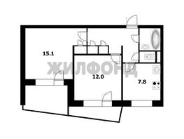 Продается 2-комнатная квартира Сакко и Ванцетти ул, 47.5 м², 7500000 рублей