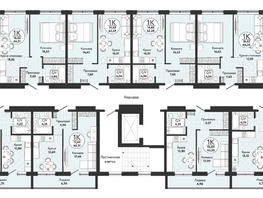 Продается 1-комнатная квартира ЖК Одоевский, дом 4, 40.5 м², 4388900 рублей
