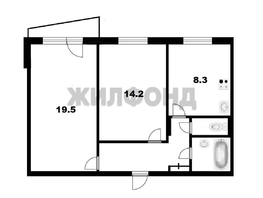 Продается 2-комнатная квартира Красная Сибирь ул, 54.9  м², 5200000 рублей