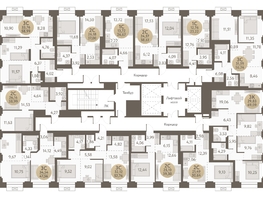 Продается 2-комнатная квартира ЖК Urban-peaks (Урбан Пикс), 39.3 м², 6059800 рублей