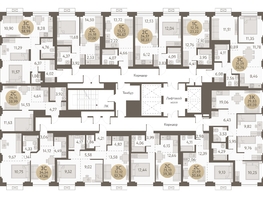 Продается 2-комнатная квартира ЖК Urban-peaks (Урбан Пикс), 37 м², 5804800 рублей