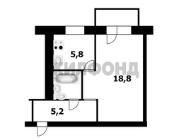 Продается 1-комнатная квартира Путевая ул, 32.6  м², 3900000 рублей