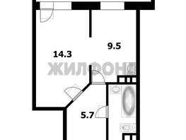 Продается 1-комнатная квартира Галущака ул, 33.7  м², 6700000 рублей