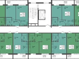 Продается 2-комнатная квартира ЖК Родина, дом 4, 39.2  м², 5562000 рублей