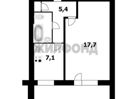 Продается 1-комнатная квартира Громова ул, 31  м², 3199000 рублей