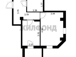 Продается 1-комнатная квартира Тюленина ул, 37.8  м², 4600000 рублей