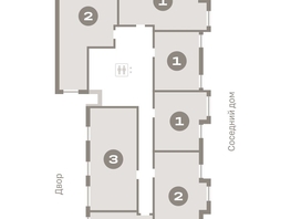 Продается 2-комнатная квартира ЖК Пшеница, 6.1, 54.83 м², 7950000 рублей