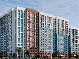 Продается 1-комнатная квартира ЖК Самоцветы, Бирюза дом 2, 48.9  м², 4750000 рублей