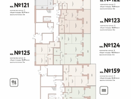 Продается 2-комнатная квартира ЖК Flora Fauna (Флора и Фауна), 12в , 64.34  м², 20900000 рублей