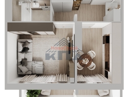 Продается 1-комнатная квартира ЖК Два поэта, 43.68  м&sup2;, 4590000 рублей
