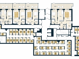 Продается 2-комнатная квартира ЖК Первый на Есенина, дом 3, 50  м&sup2;, 8357000 рублей