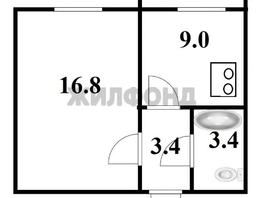 Продается 1-комнатная квартира Титова ул, 33  м&sup2;, 4200000 рублей