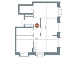 Продается 3-комнатная квартира  19/56 Кварталы Телецентра, 2, 69.7  м&sup2;, 11490000 рублей