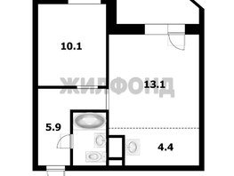 Продается 2-комнатная квартира Одоевского ул, 36.7  м&sup2;, 4100000 рублей
