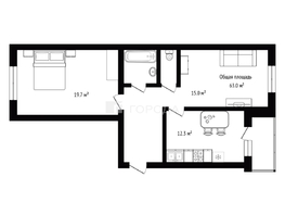 Продается 2-комнатная квартира Ивлева ул, 63  м&sup2;, 4700000 рублей