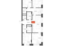 Продается 4-комнатная квартира  Квартал ЩА, 100  м&sup2;, 17590000 рублей