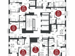 Продается 3-комнатная квартира ЖК Скандинавские кварталы, дом 1, 80.25  м&sup2;, 9435600 рублей