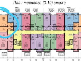 Продается 2-комнатная квартира ЖК На Снежиной, дом 2, 47.25  м&sup2;, 5800000 рублей