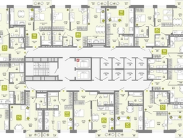 Продается 2-комнатная квартира ЖК Счастливый квартал, дом 3, 47.9  м&sup2;, 8690000 рублей