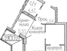 Продается Студия ЖК Пегас, 38.33  м&sup2;, 8488000 рублей