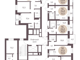Продается 1-комнатная квартира ЖК Зеленый город, дом 1, 37.5  м&sup2;, 5898400 рублей
