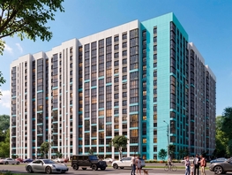 Продается 1-комнатная квартира ЖК Акварельный 4.0, 41.7  м&sup2;, 4750000 рублей