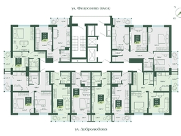 Продается 2-комнатная квартира ЖК Мичурин, 58.61  м&sup2;, 10340000 рублей