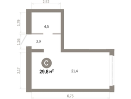 Продается Студия  Квартал Молодость, дом 1, 29.79  м&sup2;, 5690000 рублей
