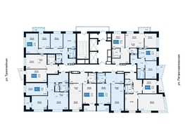 Продается 3-комнатная квартира ЖК Салют, дом 1, 71.62  м&sup2;, 11120000 рублей