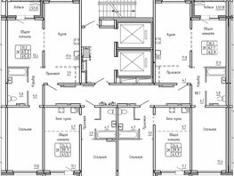 Продается 2-комнатная квартира ЖК Самоцветы, Бирюза дом 1, 63.9  м&sup2;, 6300000 рублей