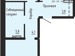 Продается 2-комнатная квартира ЖК Гренландия, Лес дом 6, 68.4  м&sup2;, 7500000 рублей