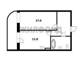 Продается 1-комнатная квартира ЖК Ельцовский, 1-2 б/с, 36.8  м&sup2;, 6100000 рублей