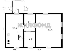 Продается Дом Смежная ул, 45.8  м&sup2;, участок 6.06 сот., 4800000 рублей