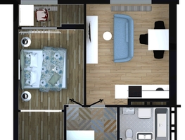 2-комнатная квартира, 41.82 м², 12/16 этаж