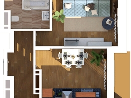 1-комнатная квартира, 36.43 м², 10/24 этаж