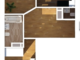 3-комнатная квартира, 67.72 м², 3-8/24 этаж