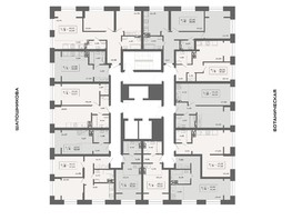 Продается 1-комнатная квартира ЖК Ньютон, корпус 1, 30.68  м², 4800000 рублей