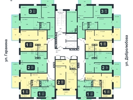 Продается 3-комнатная квартира ЖК Никольский парк, дом 4, 74.4  м², 10420000 рублей