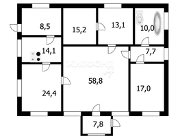 Продается Дом Хуторская ул, 191  м², участок 11.3 сот., 9000000 рублей