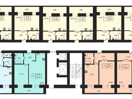 Продается 2-комнатная квартира ЖК Дивногорский, дом 43, 46.66  м², 5225920 рублей