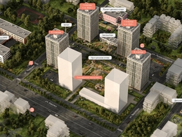 Продается 3-комнатная квартира ЖК Balance (Баланс), 3 очередь, 72.09  м², 9850000 рублей