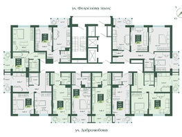 Продается 2-комнатная квартира ЖК Мичурин, 58.68  м², 9900000 рублей